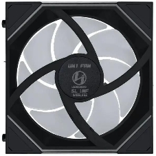 Вентилятор для корпуса Lian-Li Uni Fan SL-INF Wireless 120 Reverse ARGB 120х122.1x28 черный 4-pin 32.2дБ (G99.12RSLIN1W1B.R0) Ret