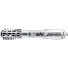 Фен-щетка ARESA AR-3207 серебристый/белый, 800 Вт