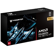 Видеокарта Acer RX9070XT PREDATOR BIFROST WHITE OC 16Gb GDDR6 256bit 3xDP HDMI 3FAN RTL