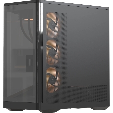 Компьютерный корпус Formula V Line Crystal U9 PA Black, ATX, TYPE-C*1, USB3.0*2, Curved Glass, SIDE 3x PERFORMANCE ARGB, REAR 1x PERFORMANCE ARGB