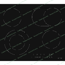 Электрическая варочная панель Darina 6Р Е328 B черный