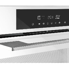 Шкаф духовой электрический Maunfeld AEOD60103W, 60л, дверца с 3 стеклами, белый