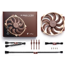 Вентилятор корпусной Noctua NF-A14x25r G2 PWM, 140 мм, 1500 об/мин, 22.8 дБ, 4-pin PWM, без подсветки