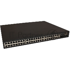 Коммутатор OSNOVO SW-84804/L(800W), 48×1 Гбит/с PoE + 4×1 Гбит/с SFP, управляемый