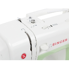 Швейная машина Singer Simple 3229 белый, электромеханическая, вертикальный качающийся, 29 операций, петля полуавтомат