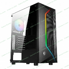 Компьютерный корпус MidiTower MSI MAG VAMPIRIC 100R (ATX, без БП, ARGB, 2xUSB 2.0 Type-A + USB3.2 Type-A) (306-7G07R25-809)