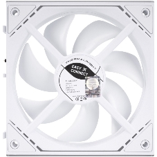Кулер для корпуса Thermalright TL-M12QRW Reverse (124x120x25mm, 4-pin PWM, ARGB, 47.6CFM, 23.2dBA, 1500RPM, White)