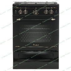 Плита газовая Gefest ПГ 6100-02 0187 черный, конфорок 4 шт, духовка 52 л, 60 см x 85 см x 60 см