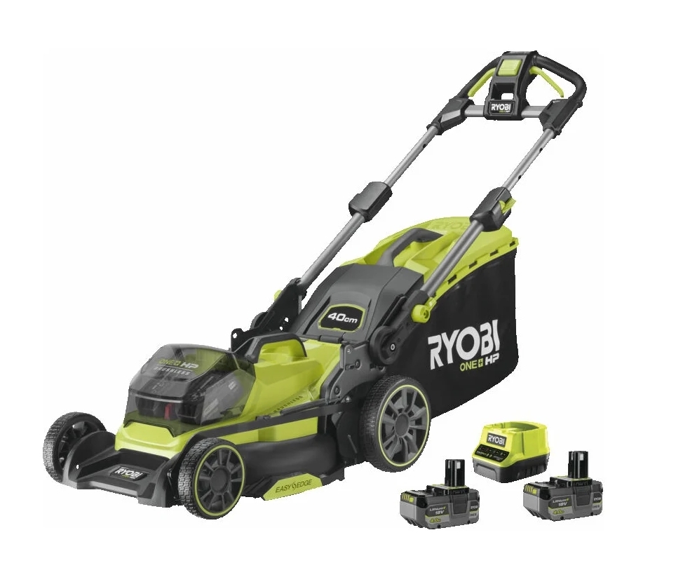 Газонокосилка аккумуляторная Ryobi RY18LMX40B-240, 18 В, 4 Ач