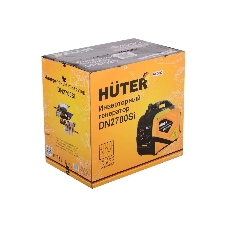 Электрогенератор бензиновый инверторный Huter DN2700Si, 2.5 кВт, 84 дБ, 22.6 кг