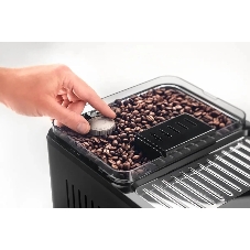 Кофемашина автоматическая DeLonghi ECAM450.55.G черный, исп. кофе - зерновой/молотый, 1.8 л, 1450 Вт, 19 бар