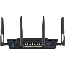 Маршрутизатор ASUS RT-BE88U, черный/желтый, 90IG08V0-MO3N0V