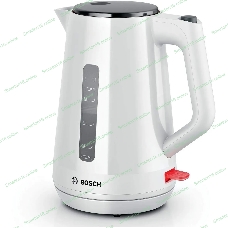 Чайник электрический Bosch TWK1M121 1.7 л, 2400 Вт, белый корпус: пластик