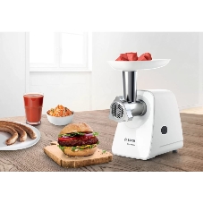 Мясорубка электрическая Bosch MFW2517W 1500 Вт, 1.7 кг/мин, белый