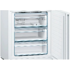 Холодильник Bosch KGN49XWEA белый двухкамерный 330/108л морозилка снизу, No Frost