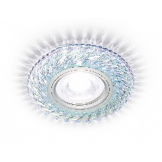 Встраиваемый точечный светильник Ambrella light S295 PR/WH хром/перламутровый MR16+3W(LED WHITE 4200K) Встраиваемый точечный светильник Ambrella light S295 PR/WH хром/перламутровый MR16+3W(LED WHITE 4200K)