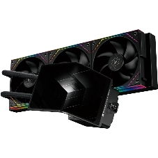 Система жидкостного охлаждения Thermalright Levita Vision 360 ARGB черный, 360 мм, 3x120 мм, 2000 об/мин, 28.2 дБ, 4 pin PWM, ARGB, ЖК-дисплей