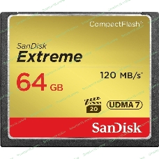 Флеш карта CF 64Gb SanDisk Extreme 120Mb/s
