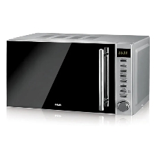 Микроволновая печь BBK 20MWS-721T/BS-M серебристый, 20 л, 700 Вт, переключатели - кнопки, поворотный механизм