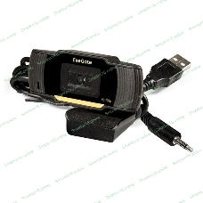 Веб-камера ExeGate GoldenEye C270 HD 1280x720, 30 кадр/с, USB Type-A, микрофон (шумоподавление), универсальное крепление