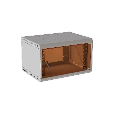 Шкаф коммутационный Suprlan (05-1063) настенный 6U 600x450 мм пер. дв. стекл направл. под закл. гайки 70 кг RAL 7035 385 мм 15.7 кг 360 мм