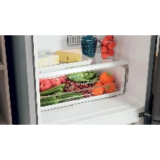 Холодильник Indesit ITS 4200 G серебристый двухкамерный 247/78л морозилка снизу, No Frost