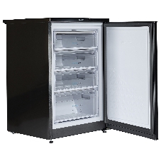 Морозильная камера Бирюса B514 черный 110л, 4 ящика