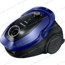 Пылесос Samsung VC20M251AWB синий/черный, 460/2000 Вт, уборка сухая, пылесборник мешок 2.5 л