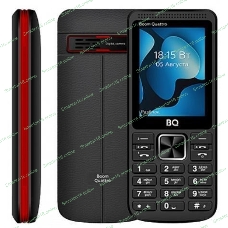 Мобильный телефон BQ 2455 Boom Quattro черный