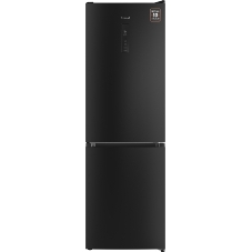 Холодильник Weissgauff WRK 185 Total NoFrost Inverter темная сталь двухкамерный 205/86л морозилка снизу