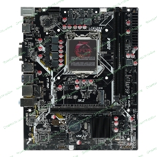 Материнская плата AFOX IH510D4-MA6-V2, LGA 1200, Intel H510, 2xDDR4, 3xSATA, 1xM.2, 1xPCI-E 4.0 x16, 1xPCI-E x1, 1xVGA, 1xHDMI, 1x 1Gb LAN, 2xUSB 2.0, 2xUSB 3.0, 2xPS/2, 6.1, mATX