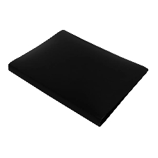 Папка с металлическим пружинным скоросшивателем Бюрократ DeLuxe DL07PBLCK A4, пластик, 0.7мм, корешок 27мм, черный