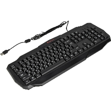 Клавиатура проводная Defender Ultra HB-330L RU, USB, черный