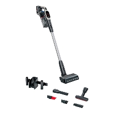 Пылесос вертикальный Bosch BCS931GAC серый, питание от аккумулятора, 2200 Вт, уборка сухая, пылесборник 0.4 л