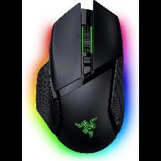 Мышь беспроводная/проводная Razer Basilisk V3 Pro 35K черный, 35000 dpi, радиоканал, Bluetooth, USB, кнопки - 11