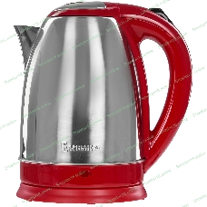 Чайник электрический ВАСИЛИСА ВА-1021 нерж. красный: 1500 Вт, 1.8 л (12)