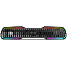 Акустическая система SVEN 450 2.0 (2x5W, Bluetooth, RGb-подсветка) черная