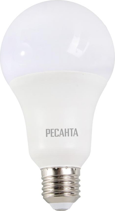 Лампа светодиодная Ресанта LL-R-A80-20W-230-6K-E27 груша