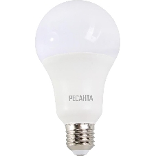 Лампа светодиодная Ресанта LL-R-A80-20W-230-6K-E27 груша