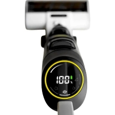 Пылесос вертикальный моющий Karcher FCV 4 Dry белый/черный, питание от аккумулятора, 180 Вт, уборка влажная/сухая, пылесборник 0.45 л