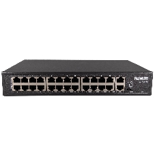 Коммутатор Falcon Eye FE-24FPG2, 24×100 Мбит/с PoE + 2×1 Гбит/с, неуправляемый