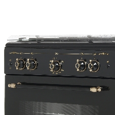 Плита газовая Gefest ПГ 6100-02 0187 черный, конфорок 4 шт, духовка 52 л, 60 см x 85 см x 60 см
