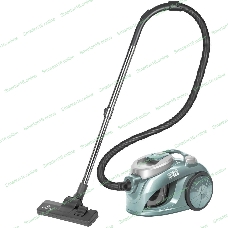 Пылесос Eurostek EVC-3007 изумрудный, 400/2600 Вт, уборка сухая, пылесборник контейнер 2.5 л