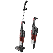 Пылесос вертикальный Sakura SA-8318BR черный/красный, питание от сети, 210 Вт, уборка сухая, пылесборник 1,2 л