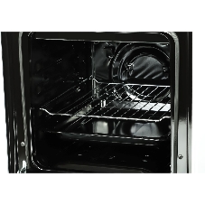 Плита газовая Kraft KF-FSK5404AGWG белый, конфорок 4 газовых, духовка 58 л, 50 см x 87 см x 63 см