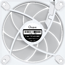 Вентилятор для корпуса Ocypus Gaммa F12 Elite WH ARGb 3 IN 1, 120x120x25мм, 4-PIN PWM, 600-1800 RPM, 26 DBA MAX, HYDRO BEARING