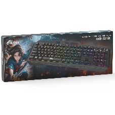 Клавиатура проводная Ritmix RKB-221BL черный