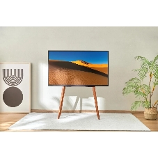 Подставка для телевизора Cactus CS-ST3644BKWN черный/орех, 43