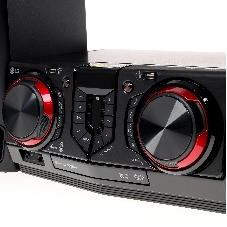 Минисистема LG XBoom CJ45 черный 720Вт FM USB BT