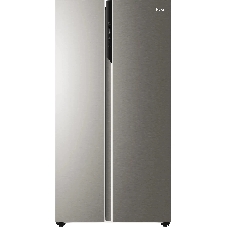 Холодильник Haier HRF541DM7RU серебристый двухкамерный 337/167л морозилка сбоку, No Frost, Side by Side